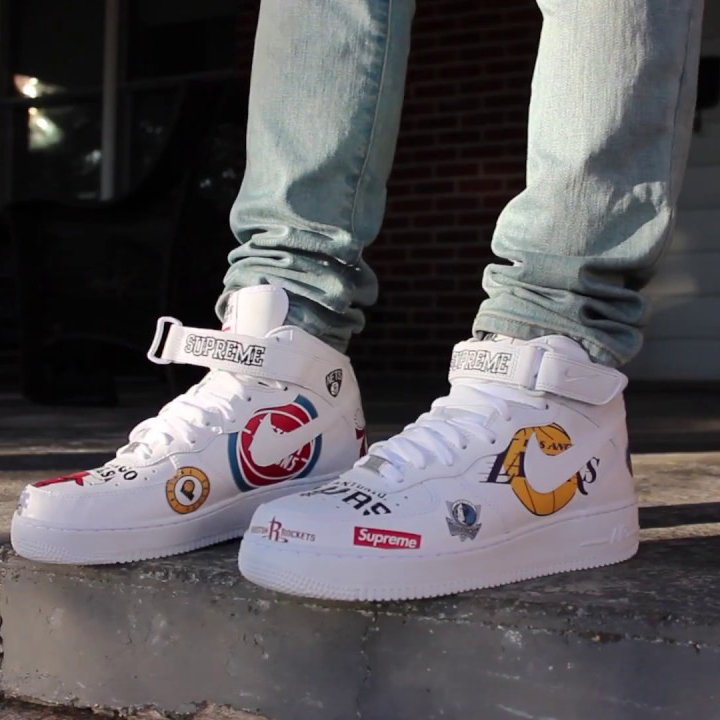 supreme air force 1 mid
